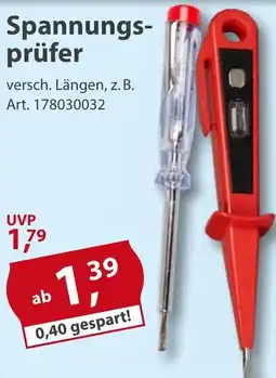 Sonderpreis Baumarkt Spannungsprüfer Angebot