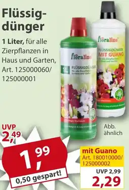 Sonderpreis Baumarkt floraline Flüssigdünger Angebot