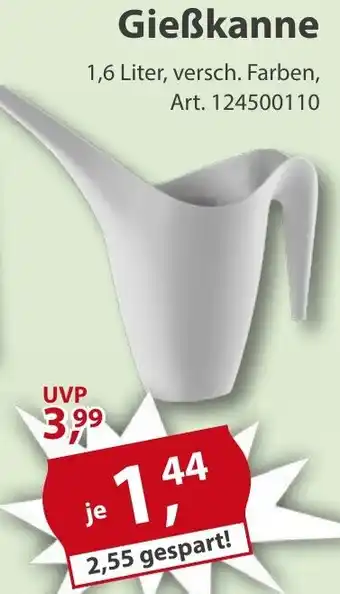Sonderpreis Baumarkt Gieẞkanne Angebot
