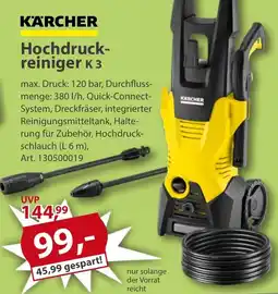 Sonderpreis Baumarkt KÄRCHER Hochdruckreiniger K3 Angebot