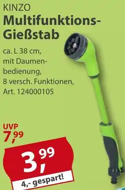 Sonderpreis Baumarkt KINZO Multifunktions Gießstab Angebot