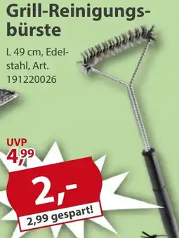 Sonderpreis Baumarkt Grill-Reinigungsbürste Angebot