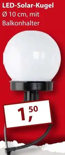 Sonderpreis Baumarkt LED-Solar-Kugel Angebot