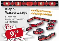 Sonderpreis Baumarkt Klapp Wasserwaage Angebot