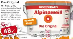 Sonderpreis Baumarkt Alpinaweiß Das Original Angebot