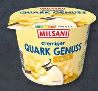 Aldi Süd Milsani Cremiger Quark-Genuss Vanille Angebot