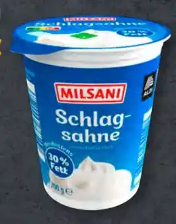 Aldi Süd Milsani Schlagsahne Angebot