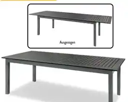 Aldi Süd Aluminium Ausziehtisch Angebot