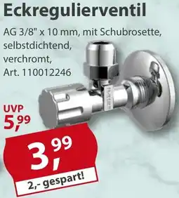Sonderpreis Baumarkt Eckregulierventil Angebot