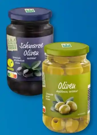 Aldi Süd King's Crown Hojiblanca spanische Oliven Vegan Angebot