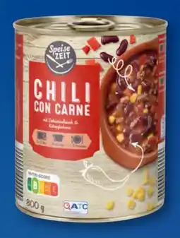 Aldi Süd Speise Zeit Chili con Carne Angebot
