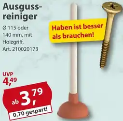 Sonderpreis Baumarkt Ausgussreiniger Angebot