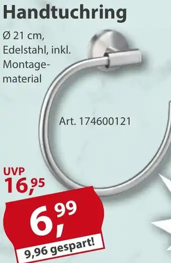 Sonderpreis Baumarkt Handtuchring Angebot