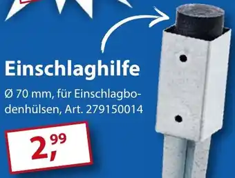 Sonderpreis Baumarkt Einschlaghilfe Angebot