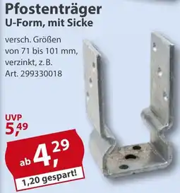 Sonderpreis Baumarkt Pfostenträger Angebot