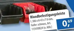 Sonderpreis Baumarkt Wandbefestigungsleiste Angebot