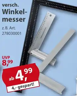 Sonderpreis Baumarkt versch. Winkelmesser Angebot