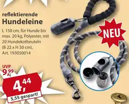 Sonderpreis Baumarkt reflektierende Hundeleine Angebot