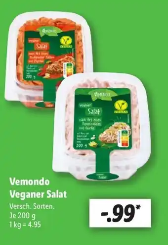 Lidl Vemondo Veganer Salat Angebot