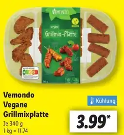 Lidl Vemondo Vegane Grillmixplatte Angebot