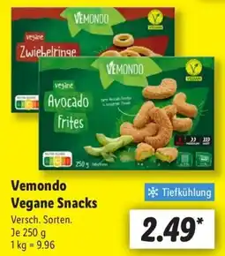 Lidl Vemondo Vegane Snacks Angebot