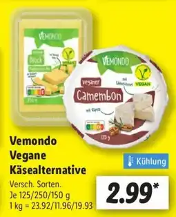 Lidl Vemondo Vegane Käsealternative Angebot