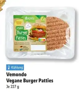 Lidl Vemondo Vegane Burger Patties Angebot