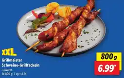 Lidl XXL Grillmeister Schweine-Grillfackeln Angebot