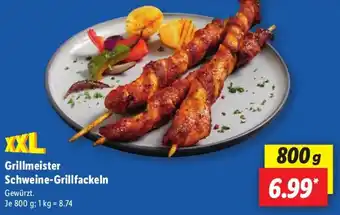 Lidl XXL Grillmeister Schweine-Grillfackeln Angebot