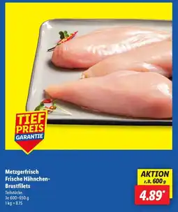 Lidl Metzgerfrisch Frische Hähnchen- Brustfilets Angebot