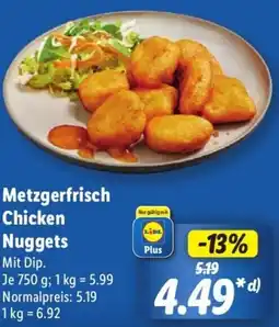 Lidl Metzgerfrisch Chicken Nuggets Angebot