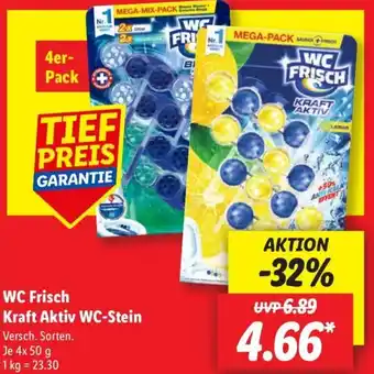 Lidl WC Frisch Kraft Aktiv WC-Stein Angebot