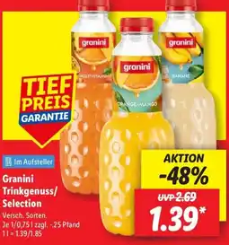 Lidl Granini Trinkgenuss/ Selection Angebot