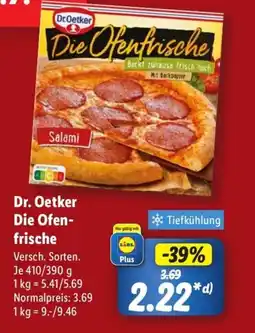 Lidl Dr. Oetker Die Ofen- frische Angebot