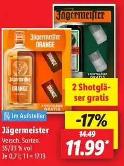 Lidl Jägermeister Angebot