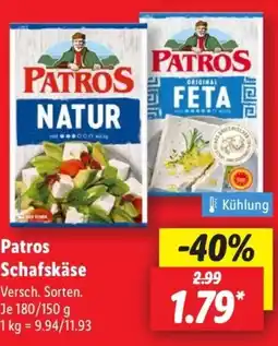Lidl Patros Schafskäse Angebot