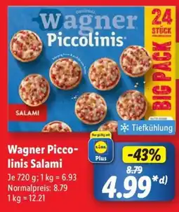 Lidl Wagner Picco- linis Salami Angebot