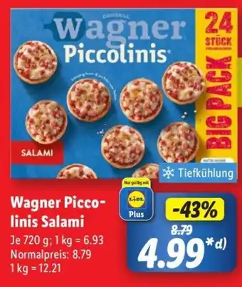 Lidl Wagner Picco- linis Salami Angebot