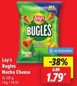 Lidl Lay's Bugles Nacho Cheese Angebot