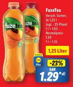 Lidl fuzetea Angebot