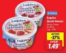 Lidl Exquisa Quark-Genuss Angebot