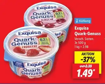 Lidl Exquisa Quark-Genuss Angebot