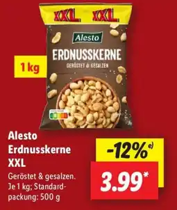 Lidl Alesto Erdnusskerne XXL Angebot