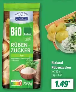 Lidl Bioland Rübenzucker Angebot