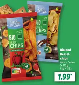Lidl Bioland Kessel- chips Angebot