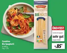 Lidl Combino Bio Spaghetti Angebot