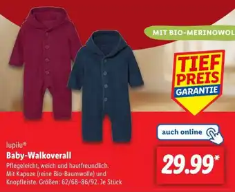 Lidl lupilu Baby-Walkoverall Angebot