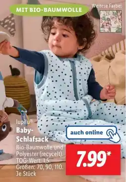 Lidl lupilu Baby- Schlafsack Angebot