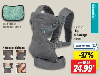 Lidl infantino Flip- Babytrage Angebot