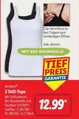 Lidl esmara 2 Still-Tops Angebot